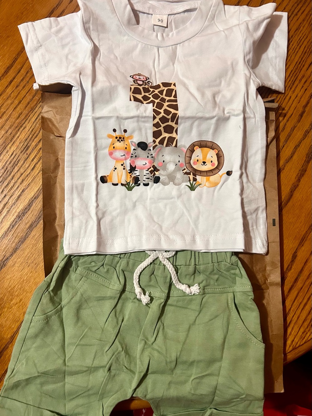 Wild One Themed Birthday Outfit - 12-18 Months - NWOT